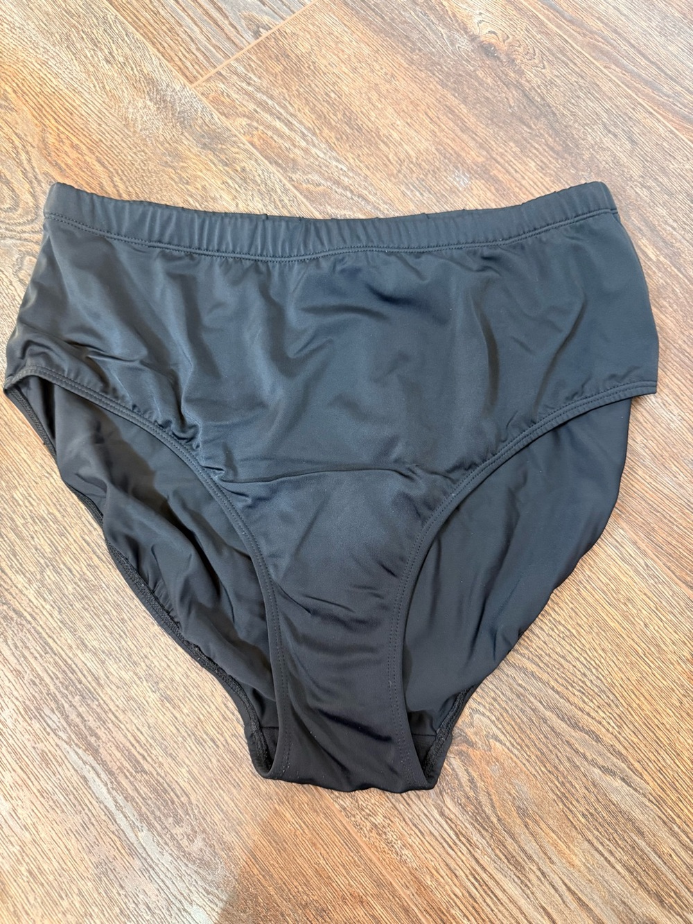 Swimsuits For All Classic High Waist Black Bikini Bottom